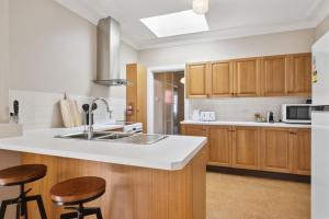 Dapur atau dapur kecil di Katoomba Getaway 1
