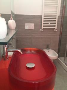Kylpyhuone majoituspaikassa Villaggio La Piana