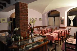 Restaurace v ubytování Albergo Ponte Vecchio