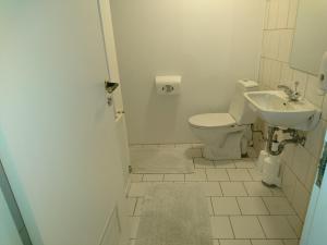 Koupelna v ubytování Alba Guesthouse + 37 fotografií