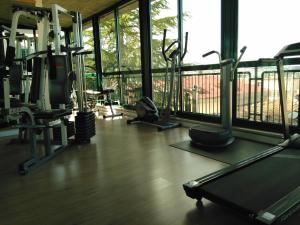 The fitness centre and/or fitness facilities at Le Ginestre Arte Vacanze
