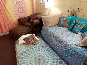 Postel nebo postele na pokoji v ubytování Spacious Vacation Rental for a Group Getaway in Pendleton, Kentucky + 31 fotografií