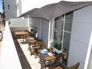 Balkón nebo terasa v ubytování Toctoc Rooms