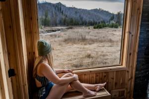 Φυσικό τοπίο κοντά σε οργανωμένο κάμπινγκ