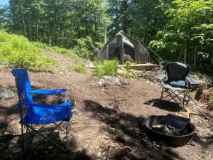 Zahrada ubytování Reconnect with Nature at this Glamping Tent in East Wakefield, New Hampshire
