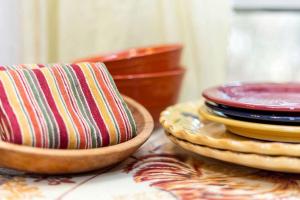 Jídlo v prázdninového domu nebo okolí