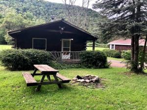 Zahrada ubytování Simple Cabin Camping for Families in the Catskills of Upstate New York