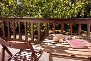 Balkón nebo terasa v ubytování Naftilos Skiathos