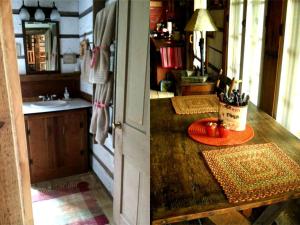 Kuchyň nebo kuchyňský kout v ubytování Charming Cabin Rental with a Hot Tub near Cedar Point and Lake Erie in Ohio