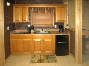 O bucătărie sau chicinetă la Charming Cabin Amazing for a Weekend Retreat in Inverness, Florida