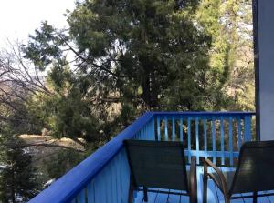 Balkón nebo terasa v ubytování Unique Three-Level Dome near Lake Gregory in Crestline, California