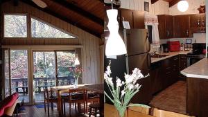 Η κουζίνα ή μικρή κουζίνα στο Secluded Family Mountain Rental with Fireplace in Windham, New York +2 φωτογραφίες