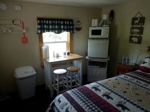 Η κουζίνα ή μικρή κουζίνα στο Cabin for Couples, Perfect for a Romantic Getaway in New Hampshire