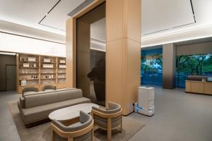 Χώρος καθιστικού στο JI Hotel Guangzhou Taojin Subway Station