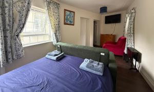 Voodi või voodid majutusasutuse The River Cottage 3 Bedroom retreat toas