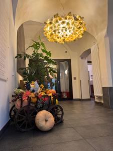 El lobby o recepción de Hotel Schwibbogen Altstadt & Appartements