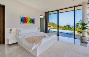 Ένα ή περισσότερα κρεβάτια σε δωμάτιο στο Vista villa +13 φωτογραφίες