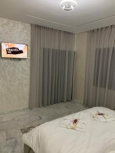 Postel nebo postele na pokoji v ubytování Luxueux - Vue imprenable - Fes City Center - à 2 min du parc de champs de course + 42 fotografií