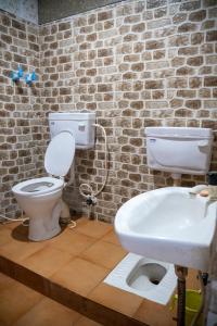Koupelna v ubytování Hotel Kaka Ji Palace