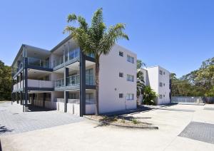 Bygningen som lejligheden ligger i