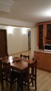 Kuchyň nebo kuchyňský kout v ubytování Tskaltubo Guest House On Mirian Mepe