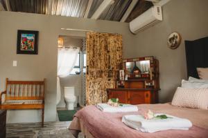 En eller flere senge i et værelse på Eseltjiesrus