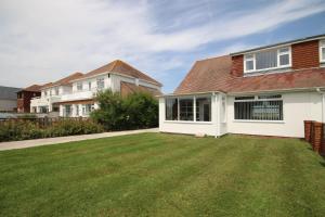 Bygningen som feriehuset ligger i