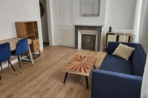 Χώρος καθιστικού στο La Parenthèse Havraise