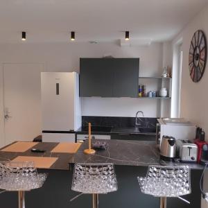 Dapur atau dapur kecil di Le Molière Moderne