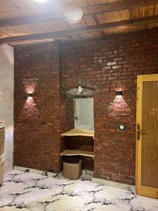 Koupelna v ubytování Djorff studio