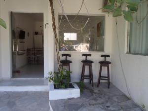 Вътрешен двор или друго открито пространство в Casa Frente Praia do mutá Porto Seguro