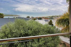 a view from the balcony of a house at Casa De Palmera Langebaan in Langebaan
