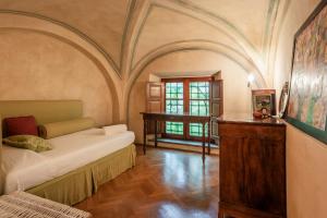 Una cama o camas en una habitación de Il Nido di Robin