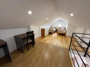 Posezení v ubytování Duplex stan u Beogradu + 4 fotografie