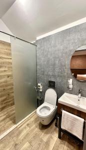 Koupelna v ubytování Masalli Hotel Isti su + 13 fotografií