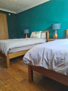 Gallery image of Large ensuite twin room at Fir Tree Lodge in Bristol