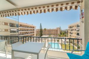 Μπαλκόνι ή βεράντα στο Apto Feliz Playa Los Cristianos