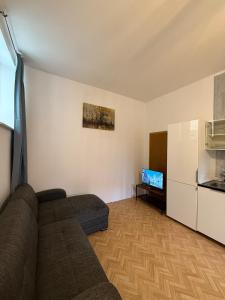 Kuchyň nebo kuchyňský kout v ubytování Gasthof zum goldenen Schiff - Budgetwohnung im Hotel