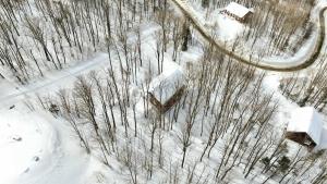 Studio à Val-Racine - Ciel étoilé, Mont-Mégantic зимой