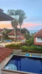Πισίνα στο ή κοντά στο BOHO STYLE OCEAN VIEW VILLA with Pool