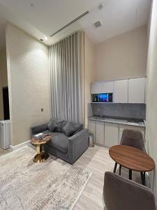 Χώρος καθιστικού στο سويت رندان للشقق المخدومة Sweet Randan Serviced Apartments