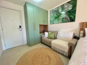 En eller flere senge i et værelse på RN Studio Premium 1001 Lateral Mar