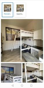 Postel nebo postele na pokoji v ubytování Domus Cassinis Metro and trains at your doorstep