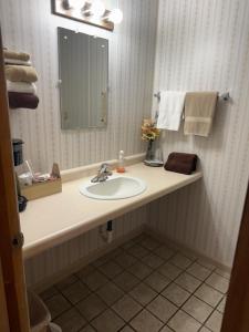 Koupelna v ubytování Riverview Lodge