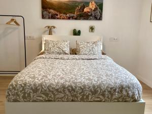 Postel nebo postele na pokoji v ubytování La casita del Valle