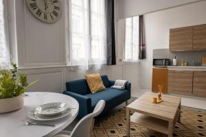 Kuchyň nebo kuchyňský kout v ubytování Au cœur de Rouen