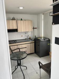 Η κουζίνα ή μικρή κουζίνα στο Apartamento Vital
