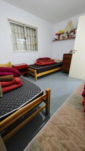 Ένα ή περισσότερα κρεβάτια σε δωμάτιο στο Volcán casa