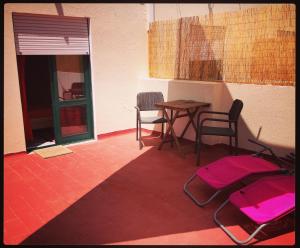 Posezení v ubytování Al-Gharb Tavira Eco GuestHouse