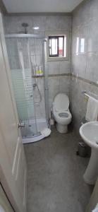 Koupelna v ubytování Casa Hotel Trocha Angosta